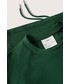 T-shirt - koszulka męska Mango Man t-shirt bawełniany Andrea kolor zielony gładki
