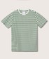 T-shirt - koszulka męska Mango Man t-shirt Trip męski kolor zielony wzorzysty