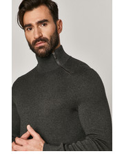 sweter męski - Sweter Lux Black RW20.SWMA21 - Answear.com