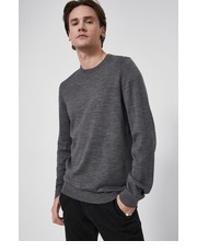 Sweter męski - Sweter wełniany Basic - Answear.com Medicine