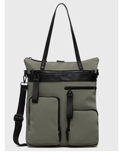 Shopper bag torebka kolor zielony - Answear.com Medicine