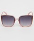 Okulary Medicine okulary przeciwsłoneczne damskie kolor różowy