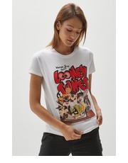 bluzka - T-shirt bawełniany Licence Mix - Answear.com