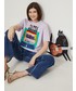 Bluzka Medicine T-shirt damski kolor fioletowy