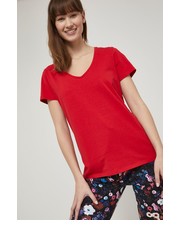Bluzka t-shirt damski kolor czerwony - Answear.com Medicine