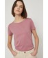 Bluzka Medicine t-shirt bawełniany kolor różowy