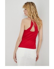 Bluzka top damski kolor czerwony - Answear.com Medicine