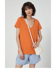 Bluzka t-shirt damski kolor pomarańczowy - Answear.com Medicine