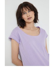 Bluzka t-shirt bawełniany kolor fioletowy - Answear.com Medicine