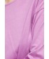 Bluzka Medicine longsleeve bawełniany kolor fioletowy