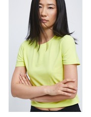 Bluzka t-shirt damski kolor żółty - Answear.com Medicine