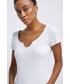 Bluzka Medicine t-shirt damski kolor biały