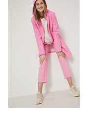 Płaszcz płaszcz przeciwdeszczowy damski kolor różowy przejściowy - Answear.com Medicine
