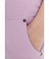 Spodnie Medicine spodnie damskie kolor fioletowy gładkie