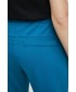 Spodnie Medicine spodnie dresowe damskie kolor turkusowy wzorzyste
