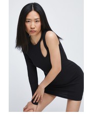 Sukienka sukienka kolor czarny mini dopasowana - Answear.com Medicine