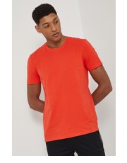 T-shirt - koszulka męska T-shirt męski kolor pomarańczowy gładki - Answear.com Medicine