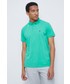 T-shirt - koszulka męska Medicine polo bawełniane kolor zielony gładki