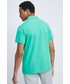 T-shirt - koszulka męska Medicine polo bawełniane kolor zielony gładki