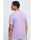 T-shirt - koszulka męska Medicine t-shirt bawełniany kolor fioletowy z nadrukiem