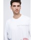 T-shirt - koszulka męska Medicine longsleeve bawełniany kolor biały z nadrukiem