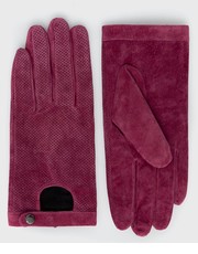 rękawiczki - Rękawiczki zamszowe Basic - Answear.com