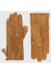 rękawiczki - Rękawiczki zamszowe Basic - Answear.com