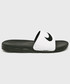 Klapki męskie Nike Sportswear - Klapki Benassi Solarsoft Slide 705474.100
