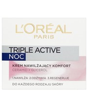 uroda LOréal Paris - Krem nawilżający komfort Triple Active Noc 50 ml Triple.Active.Odzywc - Answear.com