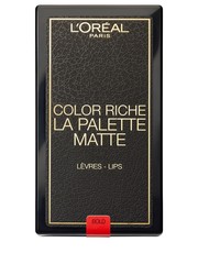 makijaż LOréal Paris - Paletka pomadek do ust - Color Riche La Palette Matte Bold 6x1g ColorRicheLaPaletteMatt - Answear.com