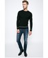 Sweter męski Guess Jeans - Sweter Carry M74R40.Z1P70