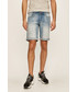Krótkie spodenki męskie Guess Jeans - Szorty jeansowe M02D01.D3Y93