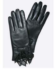 rękawiczki - Rękawiczki skórzane AW6400.LEA02 - Answear.com