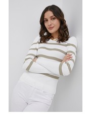 Sweter sweter damski kolor biały lekki - Answear.com Only