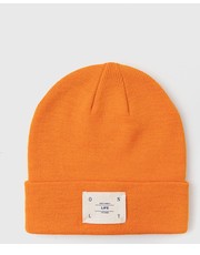 Czapka czapka kolor pomarańczowy z cienkiej dzianiny - Answear.com Only