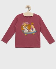 Koszulka Name it longsleeve dziecięcy Psi Patrol kolor fioletowy - Answear.com Name It