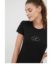 Bluzka t-shirt damski kolor czarny - Answear.com Emporio Armani Underwear