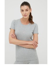 Bluzka t-shirt damski kolor szary - Answear.com Emporio Armani Underwear