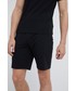 Bielizna męska Emporio Armani Underwear piżama męska kolor czarny gładka
