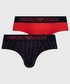 Bielizna męska Emporio Armani Underwear slipy (2-pack) męskie kolor czerwony