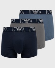 Bielizna męska bokserki (3-pack) męskie kolor granatowy - Answear.com Emporio Armani Underwear