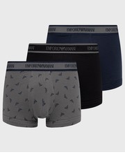 Bielizna męska bokserki (3-pack) męskie kolor czarny - Answear.com Emporio Armani Underwear