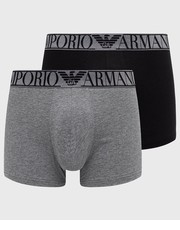 Bielizna męska bokserki męskie kolor szary - Answear.com Emporio Armani Underwear