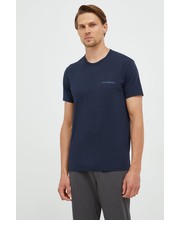 T-shirt - koszulka męska t-shirt męski kolor granatowy z nadrukiem - Answear.com Emporio Armani Underwear