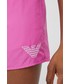 Strój kąpielowy Emporio Armani Underwear szorty kąpielowe kolor fioletowy