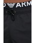 Strój kąpielowy Emporio Armani Underwear szorty kąpielowe kolor czarny