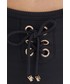 Strój kąpielowy Emporio Armani Underwear dwuczęściowy strój kąpielowy kolor czarny usztywniona miseczka