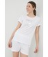 Piżama Emporio Armani Underwear piżama bawełniana kolor biały bawełniana