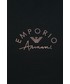 Piżama Emporio Armani Underwear koszulka nocna damska kolor czarny