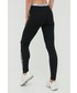 Legginsy Emporio Armani Underwear legginsy damskie kolor czarny z nadrukiem